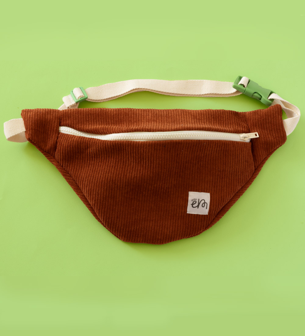 Vertigo - Banane velours cotelé marron